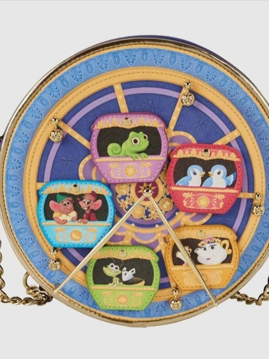 Disney Handbags - Loungefly Disney Princess Sidekicks Ferris Wheel Crossbody Bag
